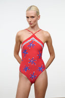 CADENCE ONE PIECE | PAINTED FOULARD PAINTED FOULARD / XS