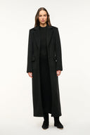 Image SANZA COAT | BLACK 2 of 8