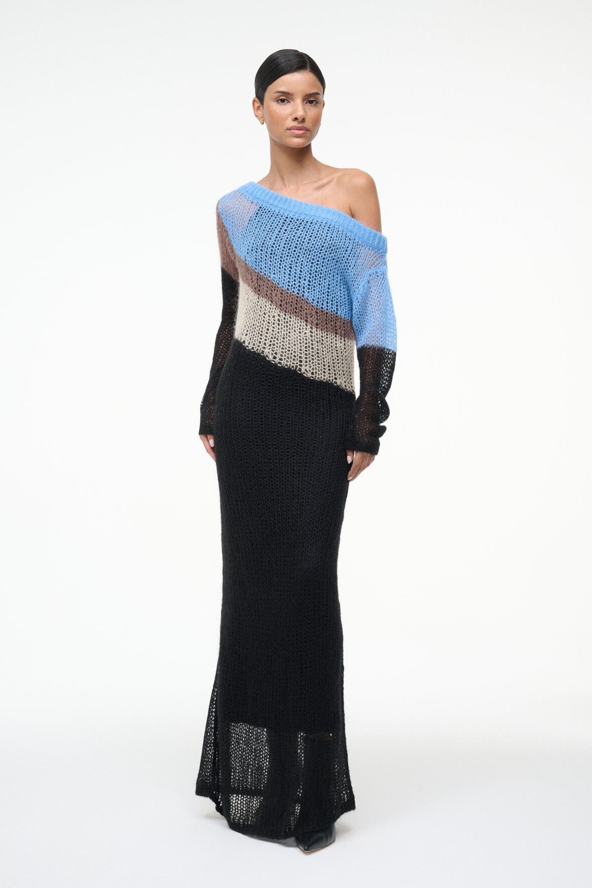 Image TESSA DRESS | COUNTRY BLUE MULTI 4 of 7 and Clicking this image will trigger a zoom pop-up