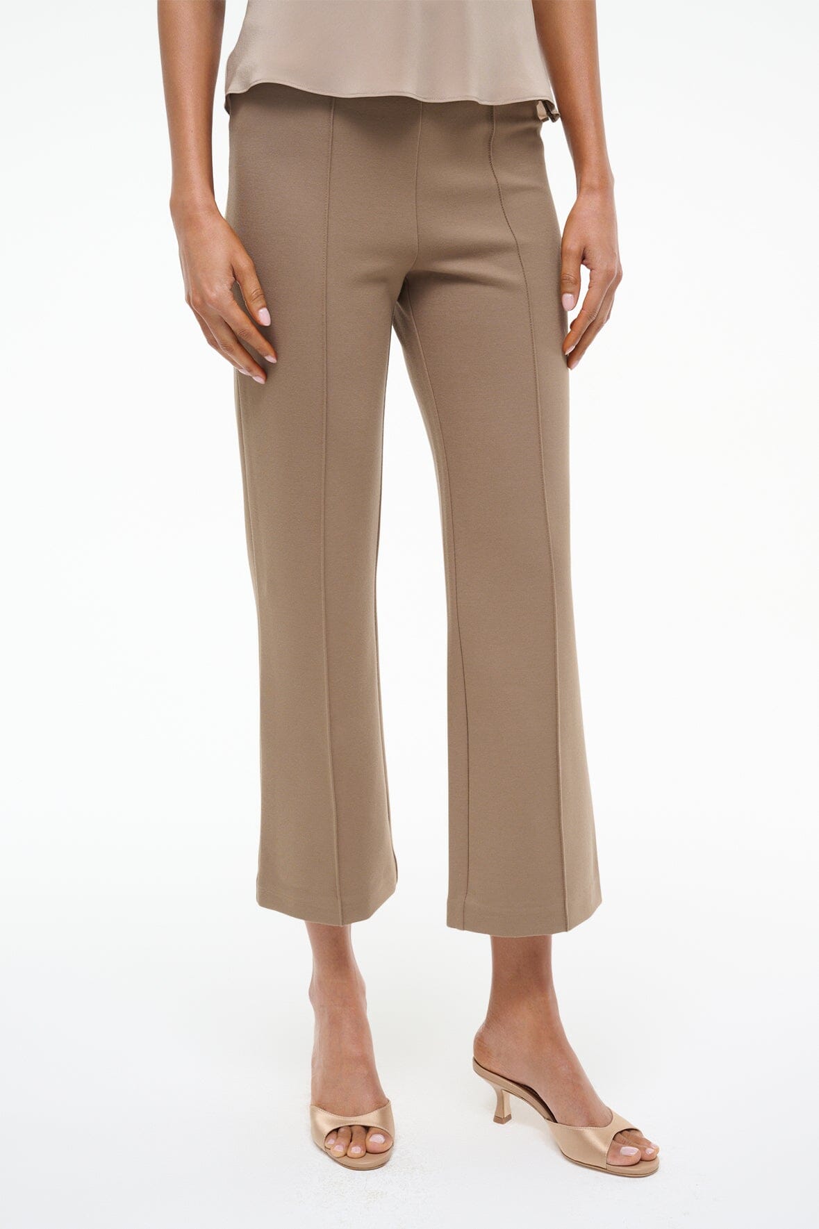 Image KNACK PANT | TAUPE 2 of 6 and Clicking this image will trigger a zoom pop-up