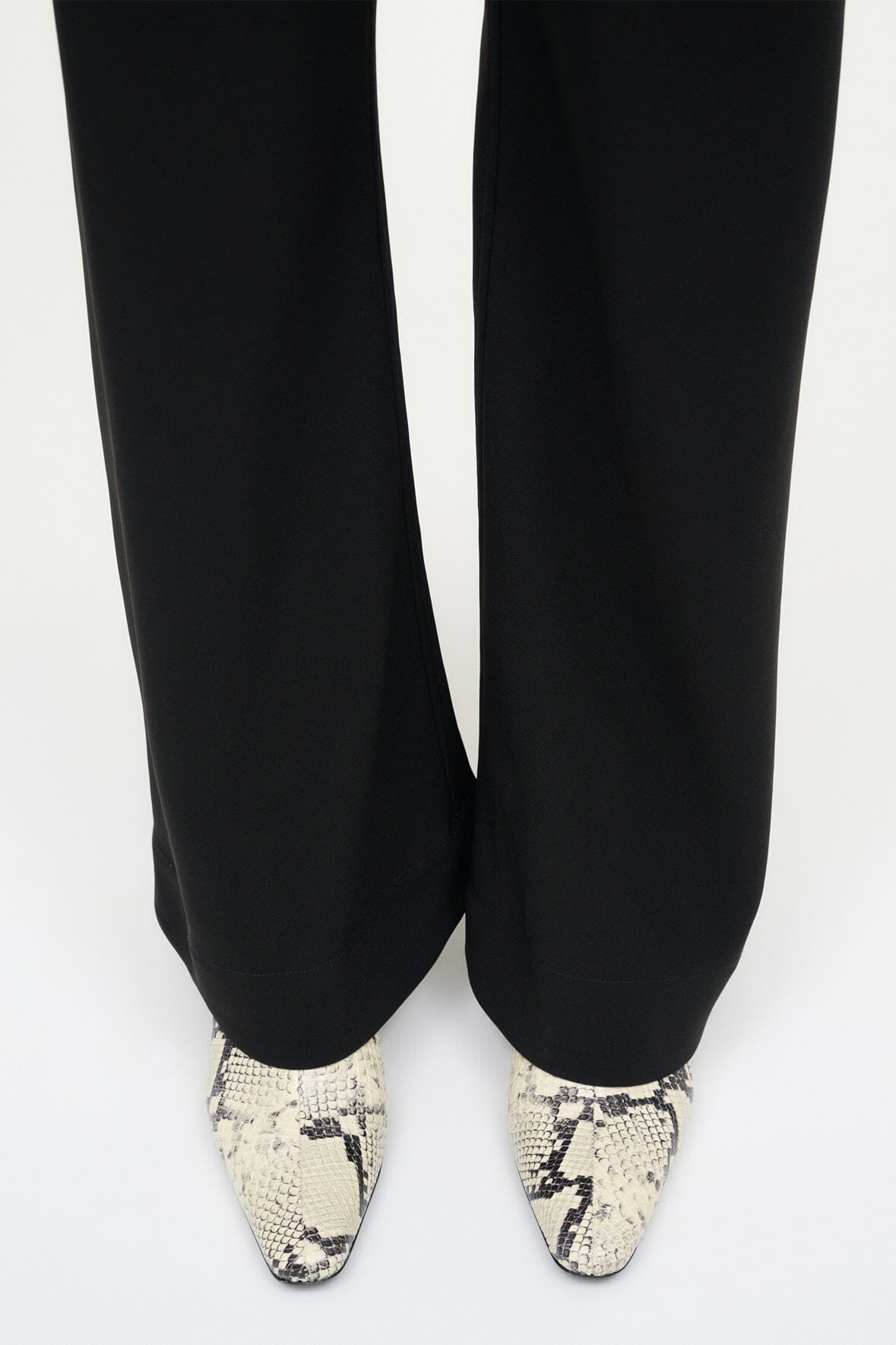 Image WALLY ANKLE BOOT | WHITE SNAKE 4 of 9 and Clicking this image will trigger a zoom pop-up