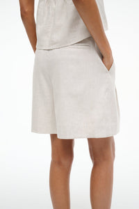 CRUZ LINEN SHORT | NATURAL