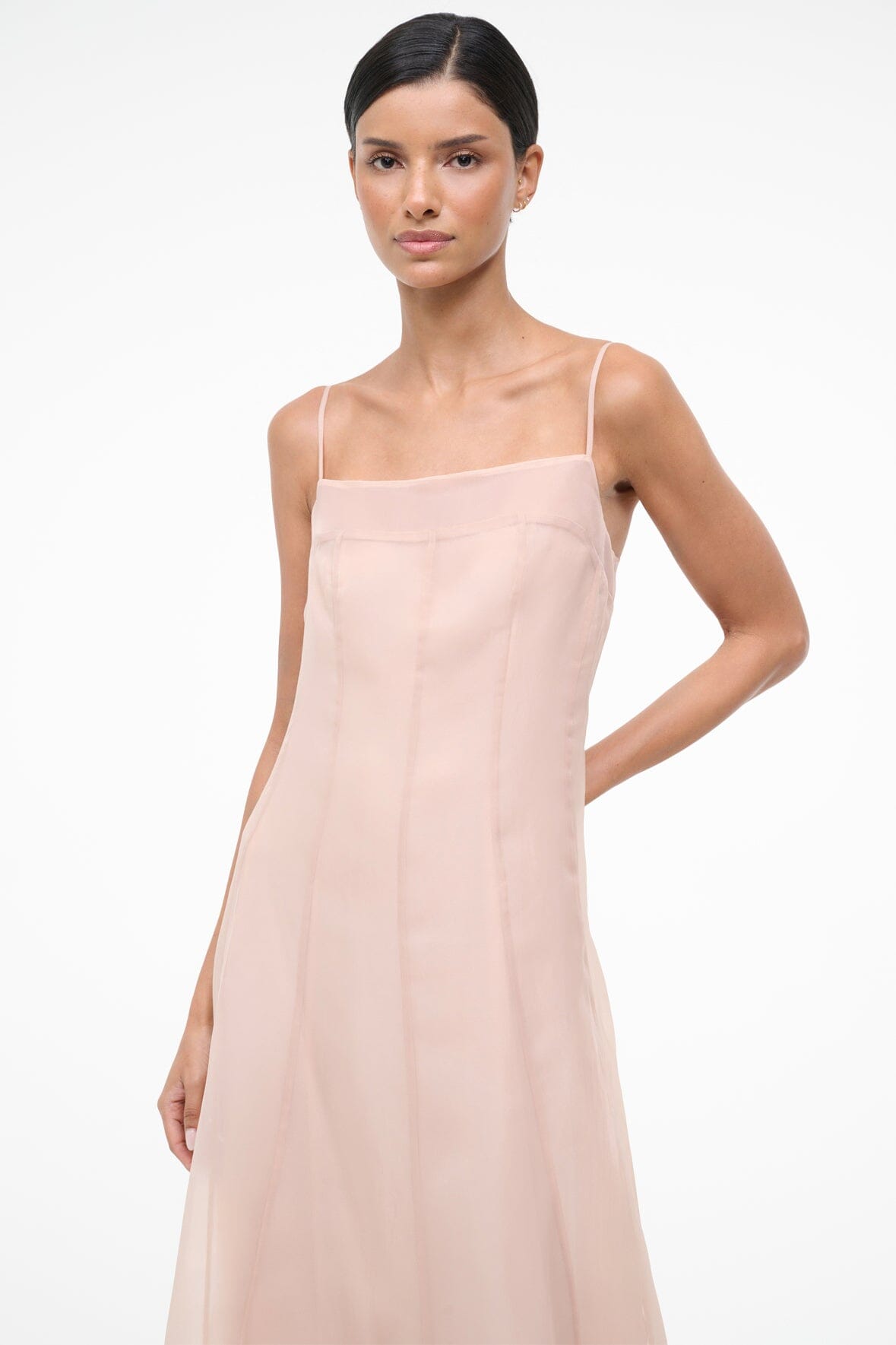 staud chiffon dress Calluna Gown by Staud