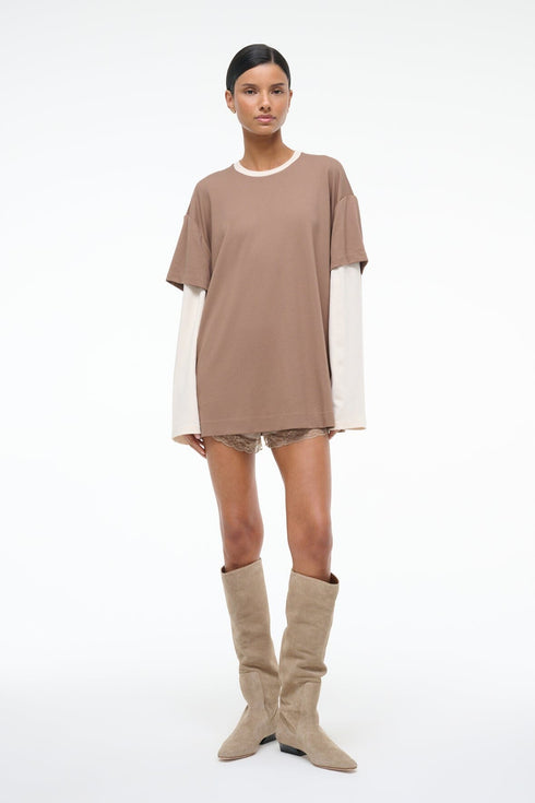 Go to WILLIAM TEE TAUPE ECRU view 2