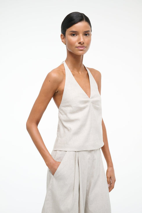 Go to CORSO LINEN TOP NATURAL view 1