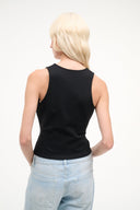 JESSE TANK | BLACK BLACK / XS