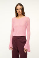 Image PARKER SWEATER | DAMASK PINK 1 of 5