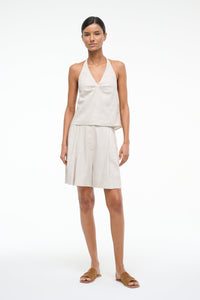 CRUZ LINEN SHORT | NATURAL