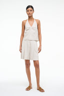 Image CRUZ LINEN SHORT | NATURAL 3 of 5