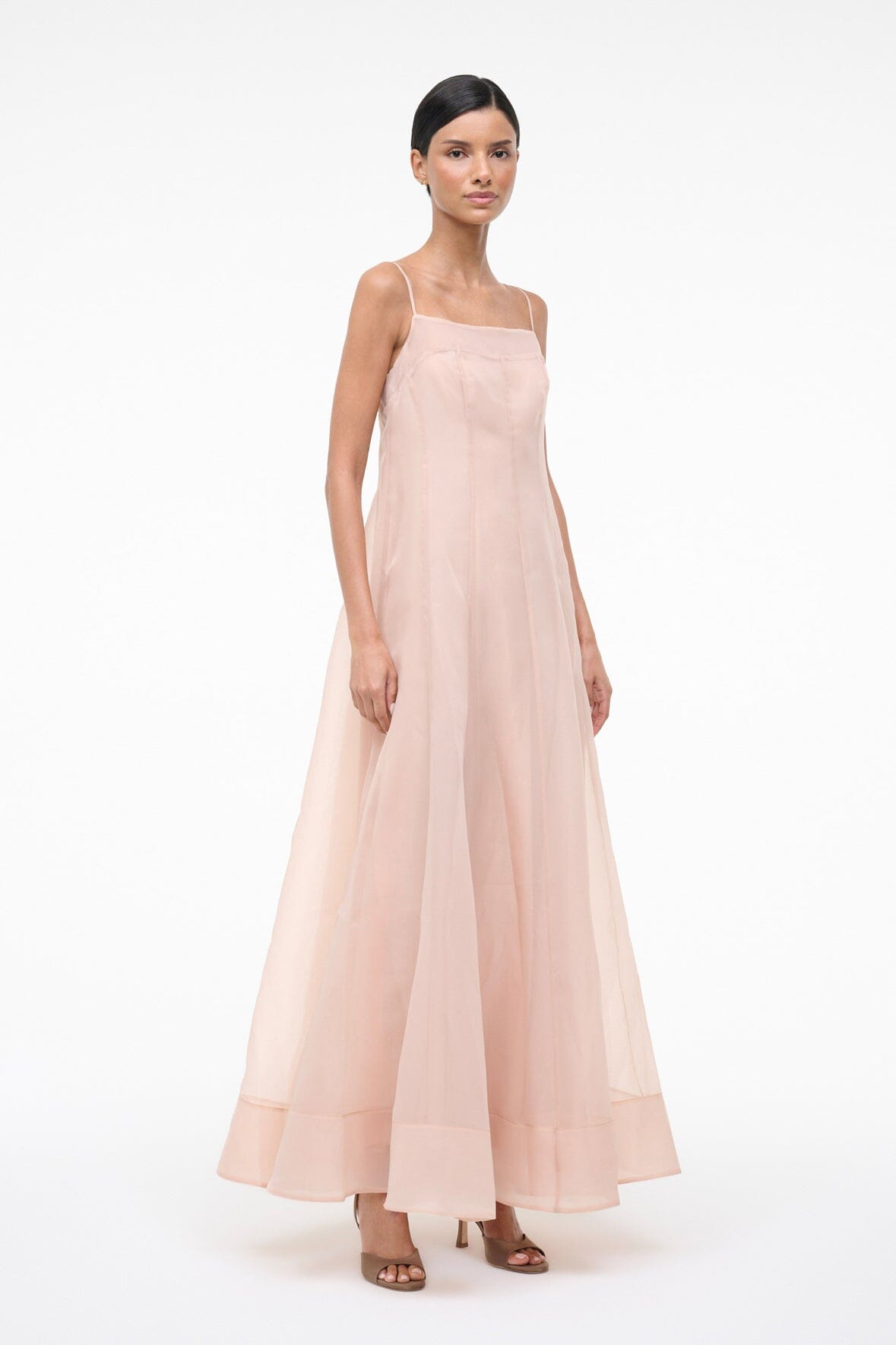Staud Gustav Dress Fawn Staud Gustav Dress Fawn
