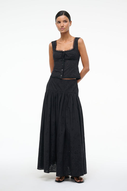Go to LOU TOP BLACK EYELET view 1