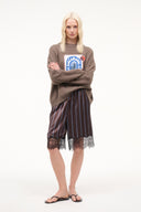 VERANO SILK SHORT | REDONDO STRIPE REDONDO STRIPE / XS