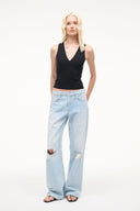 JESSE TANK | BLACK BLACK / XS