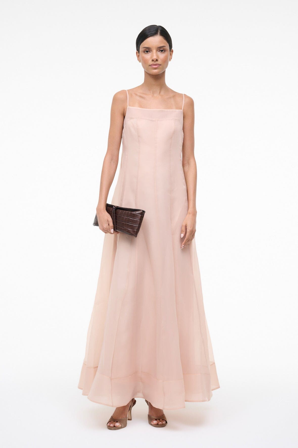 Staud Gustav Dress Fawn Staud Gustav Dress Fawn