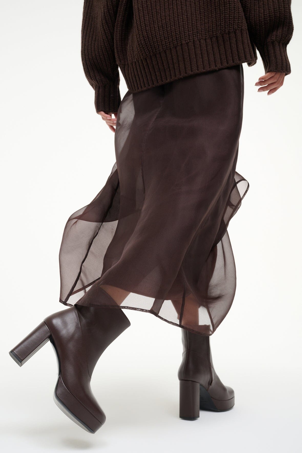 Image JODIE PLATFORM ANKLE BOOT | ESPRESSO 6 of 9 and Clicking this image will trigger a zoom pop-up