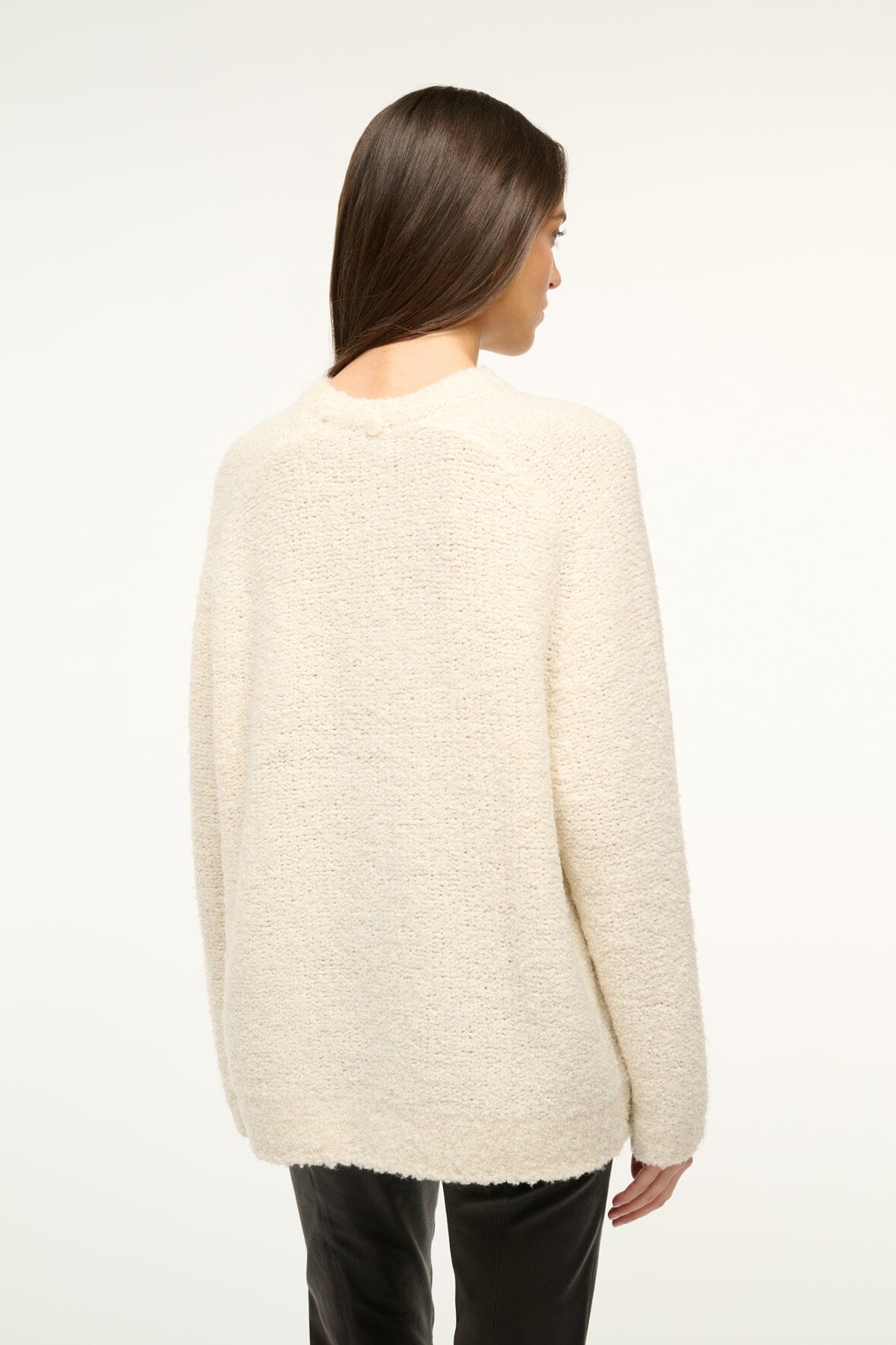 Image SIREN SWEATER | IVORY 3 of 5 and Clicking this image will trigger a zoom pop-up