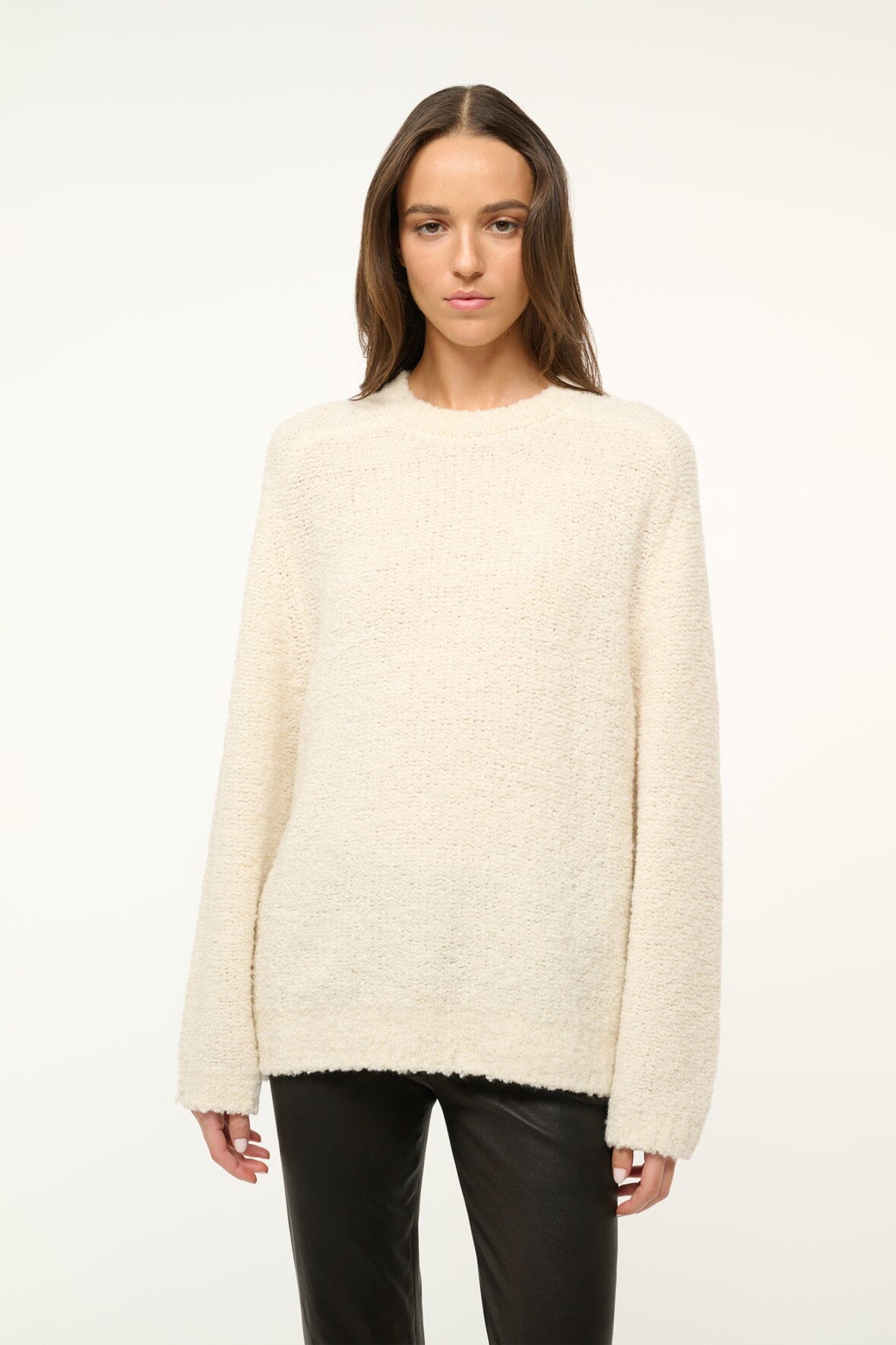 Image SIREN SWEATER | IVORY 4 of 5 and Clicking this image will trigger a zoom pop-up