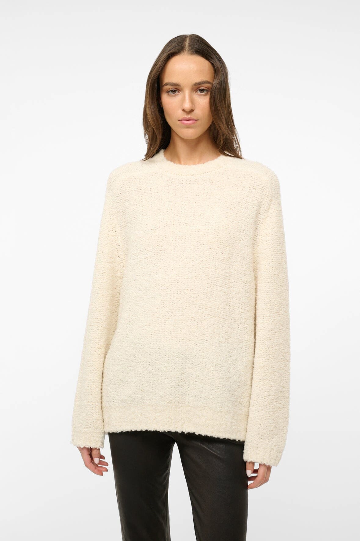 Image SIREN SWEATER | IVORY 2 of 5 and Clicking this image will trigger a zoom pop-up