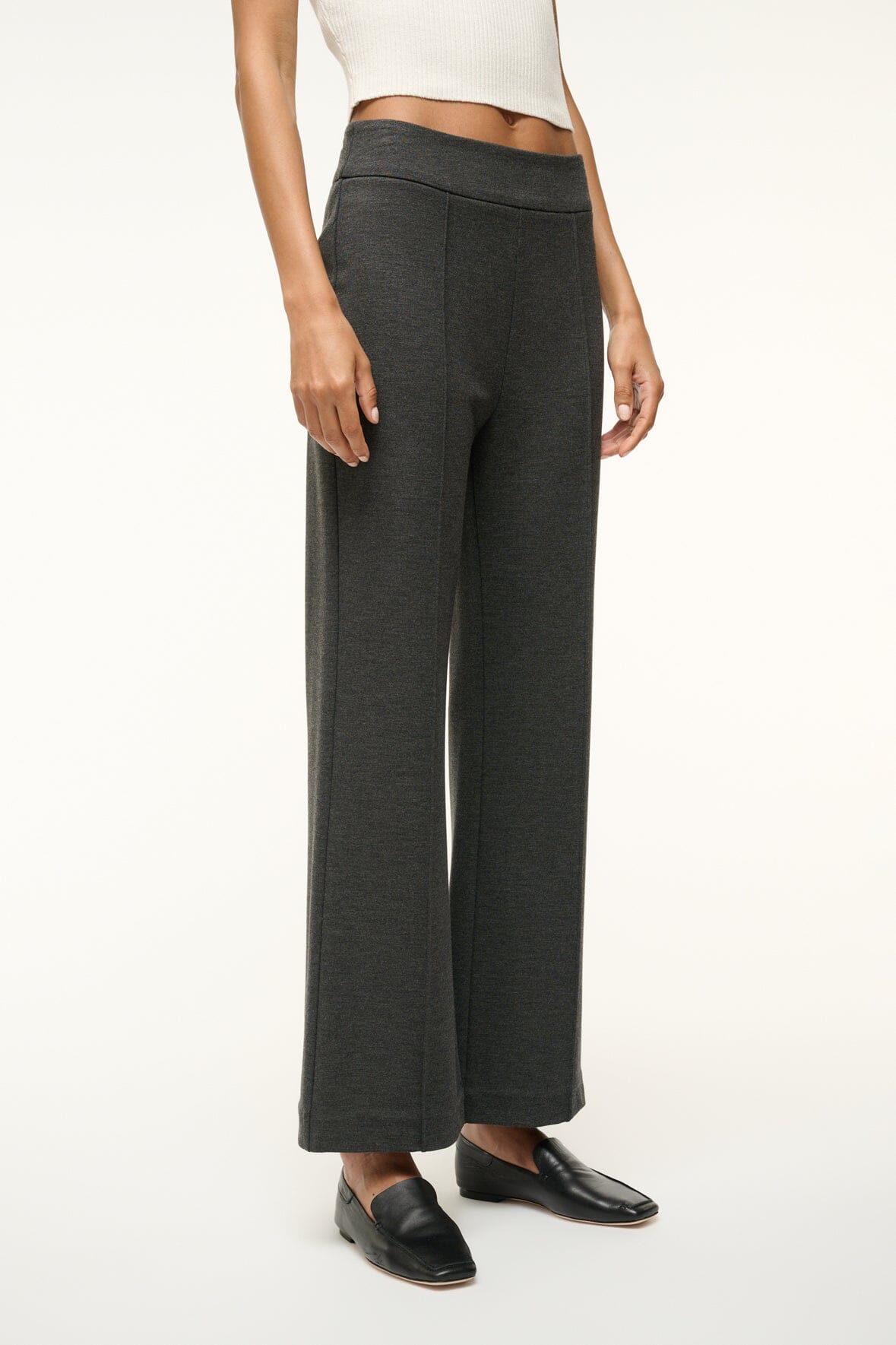 Image KNACK PANT | HEATHER GREY 2 of 6 and Clicking this image will trigger a zoom pop-up