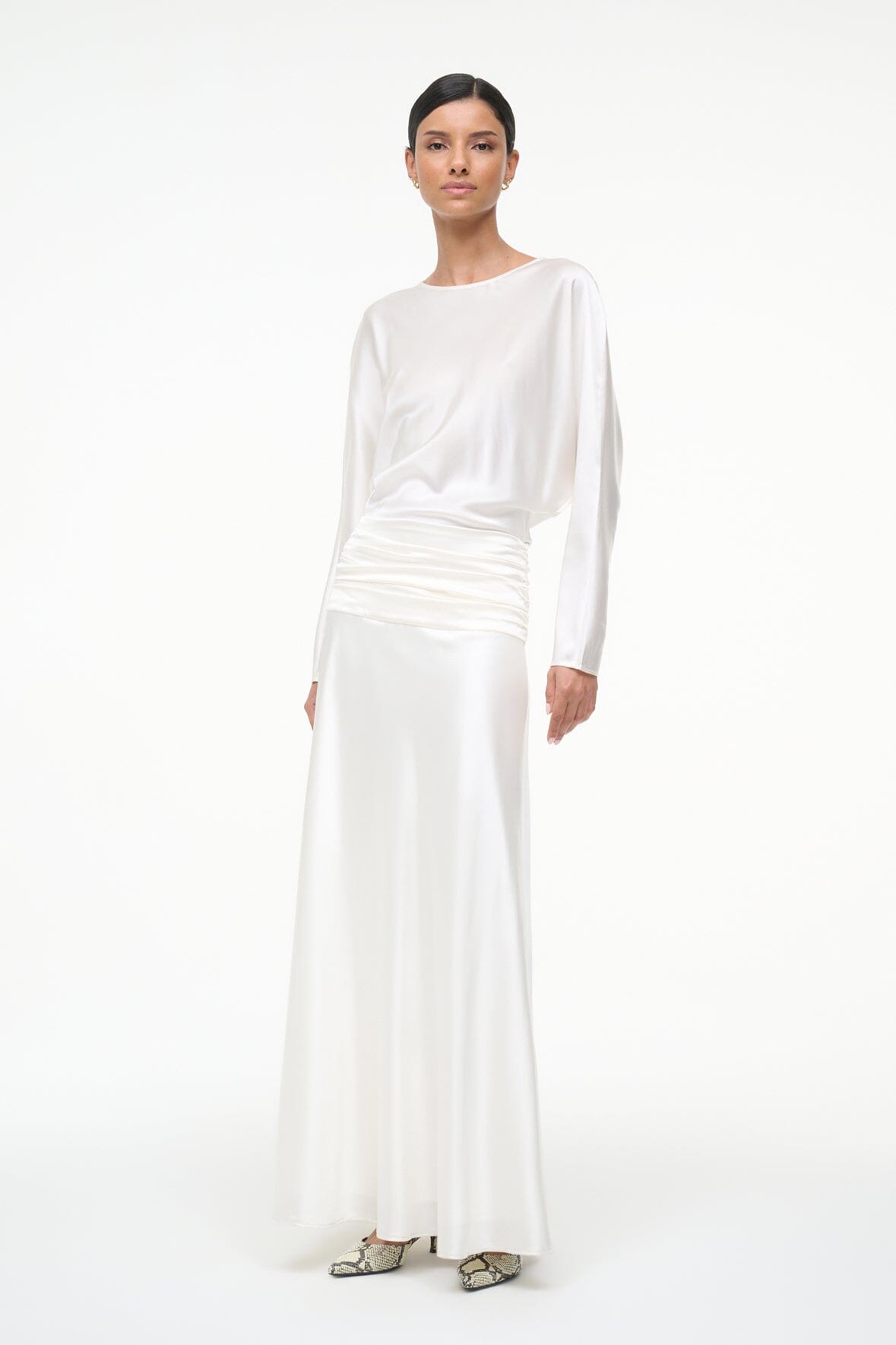 FREDA SILK DRESS | IVORY Robes de mariée The Wedding Explorer