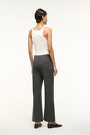 KNACK wide-leg trousers, dark gray with side profile