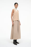 Image MADELINE DRESS | WHEAT 2 of 5