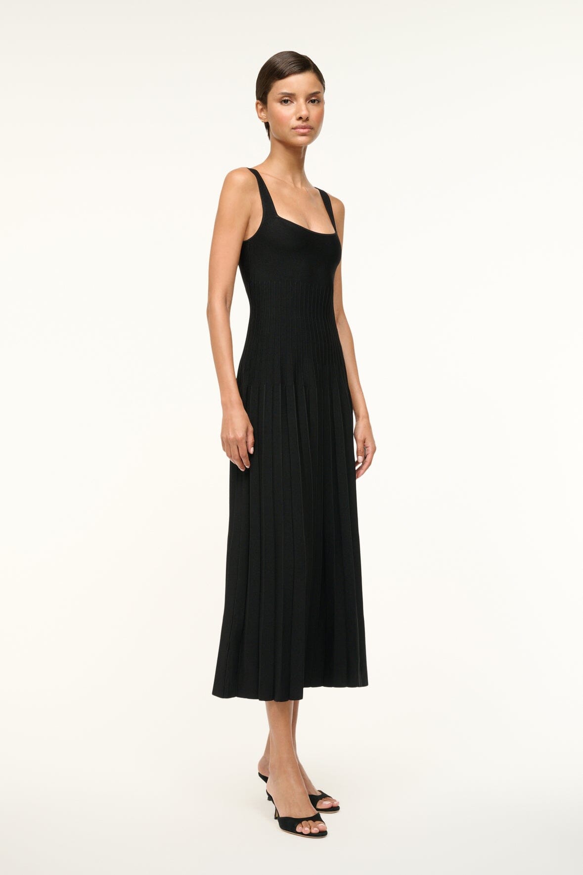 Image ELLISON DRESS | BLACK 2 of 4 and Clicking this image will trigger a zoom pop-up