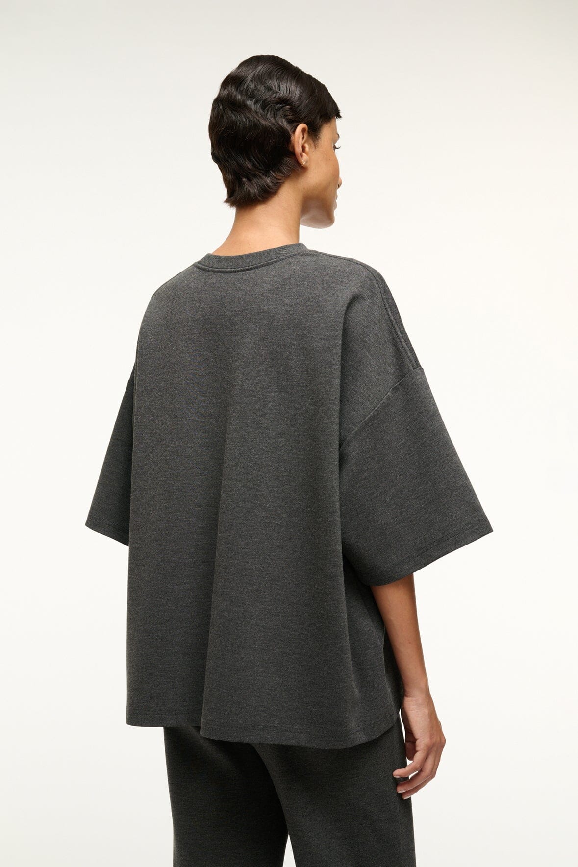 CAPSULE TOP HEATHER GREY