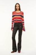 Image PARKER SWEATER | AUTUMNAL FADED STRIPE 2 of 5