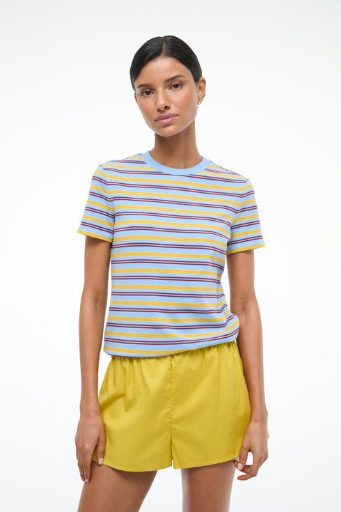 Go to WEEKEND CREW TEE LINUS STRIPE view 2