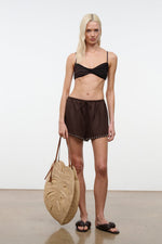 PADDLE LINEN SHORT | ROOT STUDS