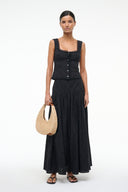 Image PROCIDA SKIRT | BLACK EYELET 1 of 5