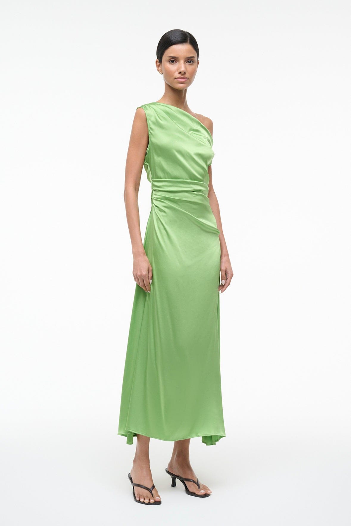staud phare silk dress phare silk dress Staud - PHARE SILK DRESS | CLOUD