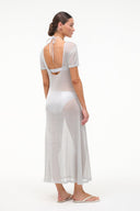 ZINC DRESS | SILVER SILVER / XS