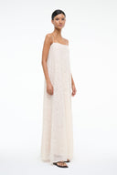 Image DELFINA DRESS | TINY BLOOM IVORY 3 of 5