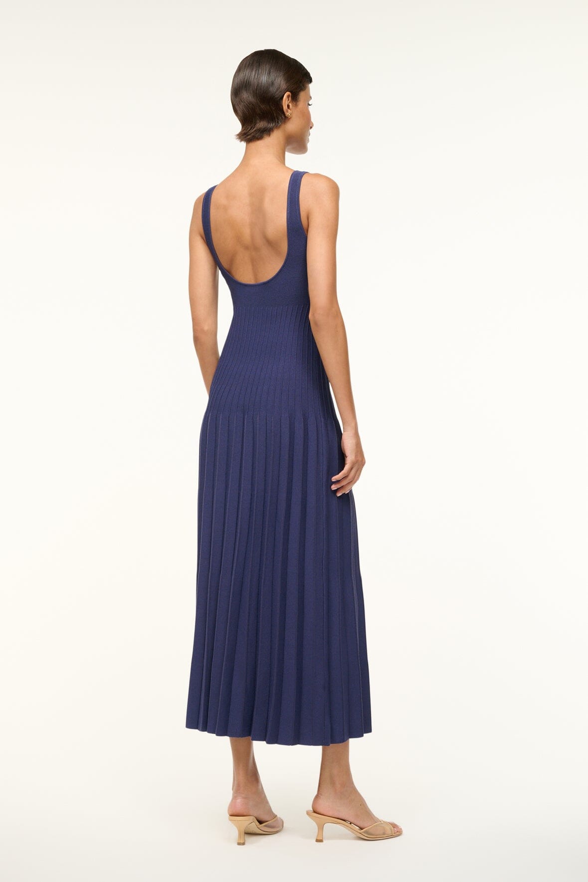 Image ELLISON DRESS | NAVY 2 of 5 and Clicking this image will trigger a zoom pop-up