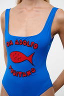 LEA ONE PIECE | DA ADOLFO BLUE DA ADOLFO BLUE / XS