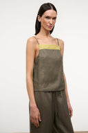 MAISIE LINEN TOP | PALO VERDE PALO VERDE / XS