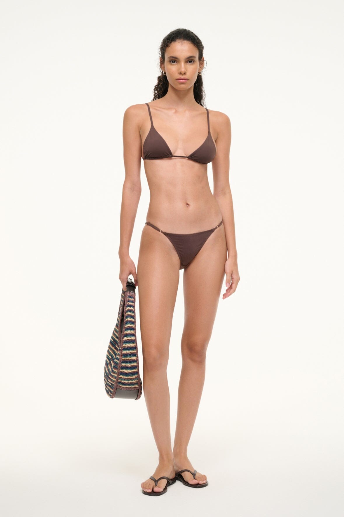 Image ALEXIS BIKINI TOP | DARK CHOCOLATE 2 of 6 and Clicking this image will trigger a zoom pop-up