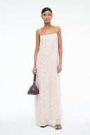 Image DELFINA DRESS | TINY BLOOM IVORY 5 of 5