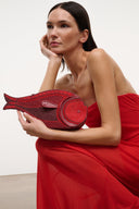 PESCE CLUTCH | RED MULTI RED MULTI / OS