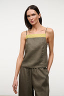 MAISIE LINEN TOP | PALO VERDE PALO VERDE / XS