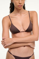 Image ALEXIS BIKINI TOP | DARK CHOCOLATE 3 of 6