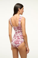 Image ADELAIDE ONE PIECE | BORDEAUX TOILE 4 of 5