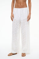 Image BONFIRE PANT | WHITE EYELET 2 of 6