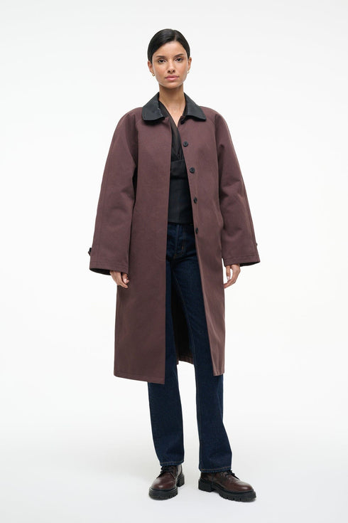 Go to JONAH LONG COAT EARTH view 1