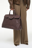 Image LARGE MAUDE CARRYALL | ESPRESSO 4 of 6