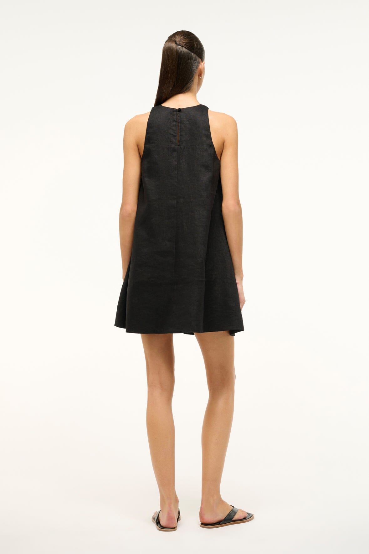 Image SERAFINA DRESS | BLACK 4 of 5 and Clicking this image will trigger a zoom pop-up