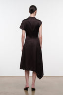 DAVINA SILK DRESS | EARTH EARTH / 4