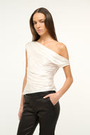 Image PHARE SILK TOP | IVORY 1 of 4